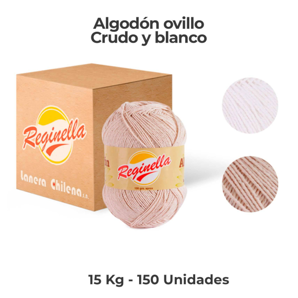 Pack Comerciante - Algodón Ovillo - 15 Kg.