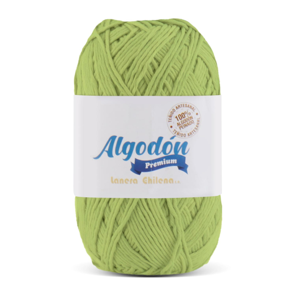 Algodón Premium Verde Lima